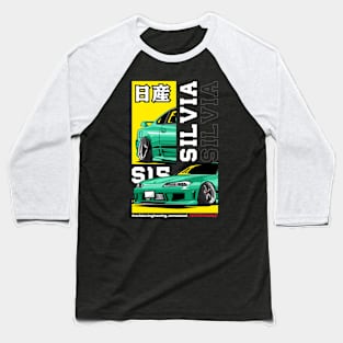 Silvia S15 JDM Car Baseball T-Shirt